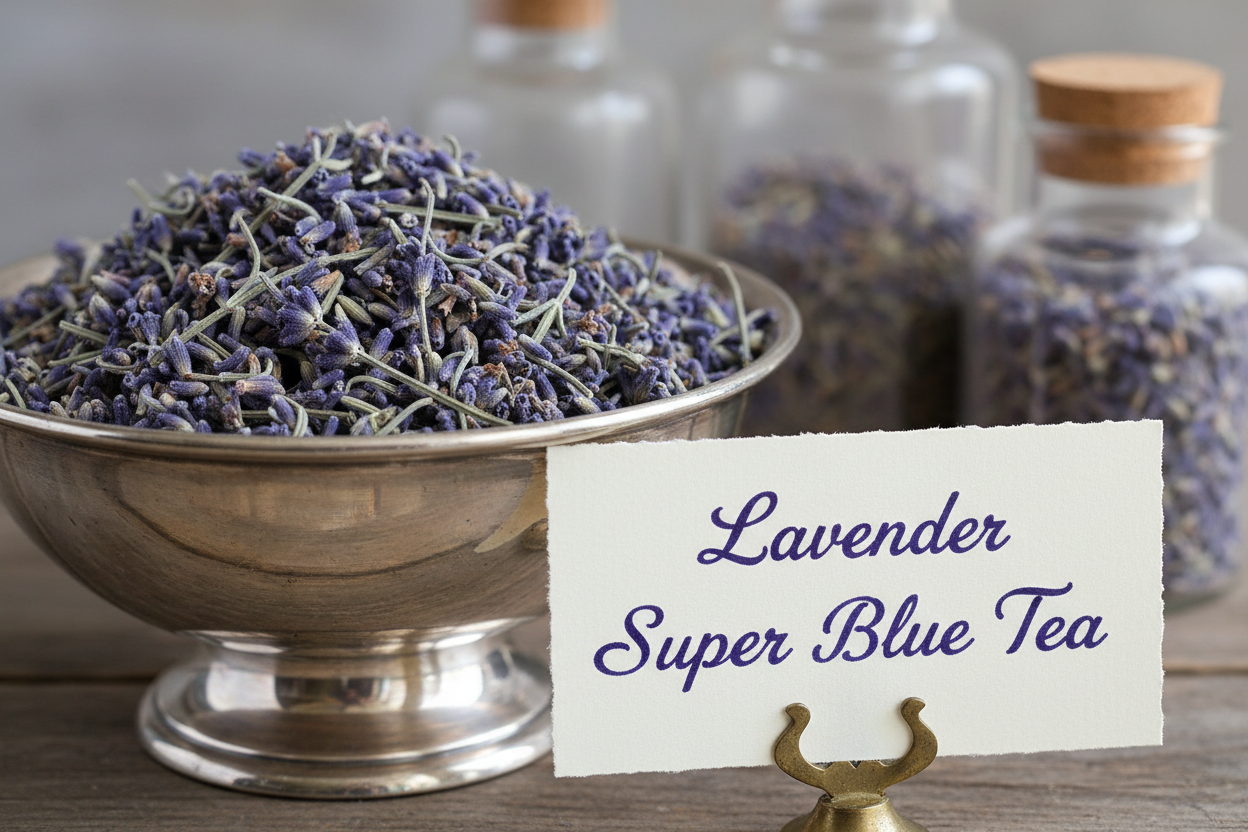 Lavender Super Blue Tea loose leaf