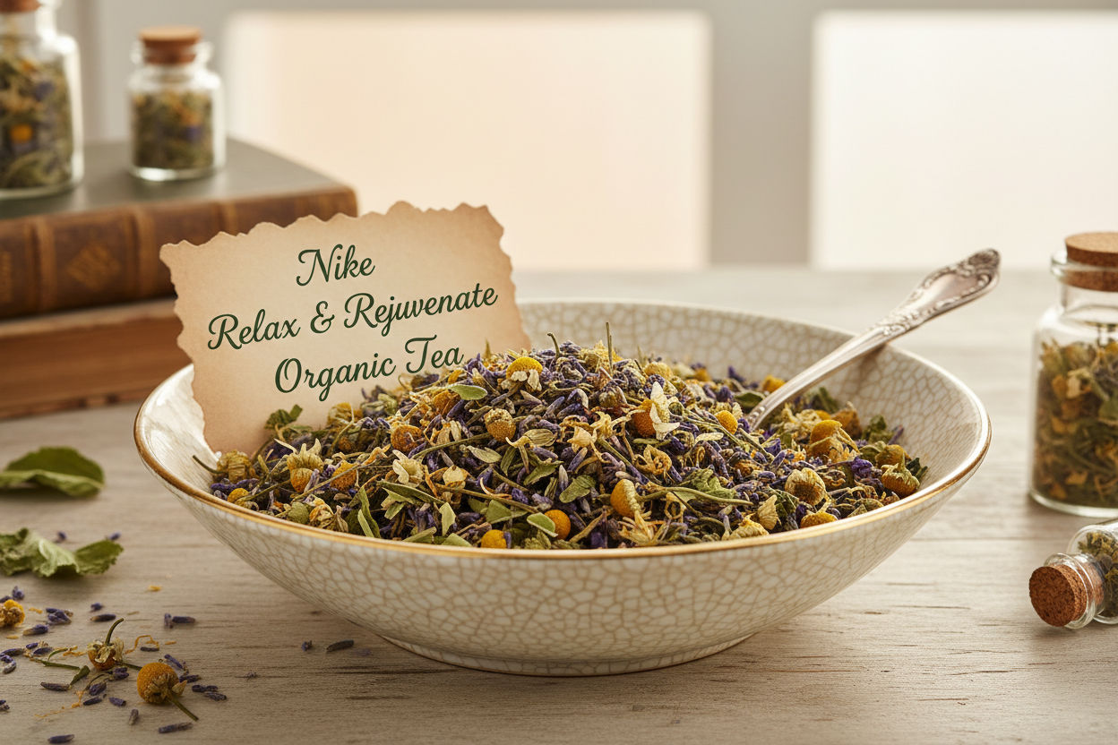 Nike Relax & Rejuvenate Organic Tea loose leaf