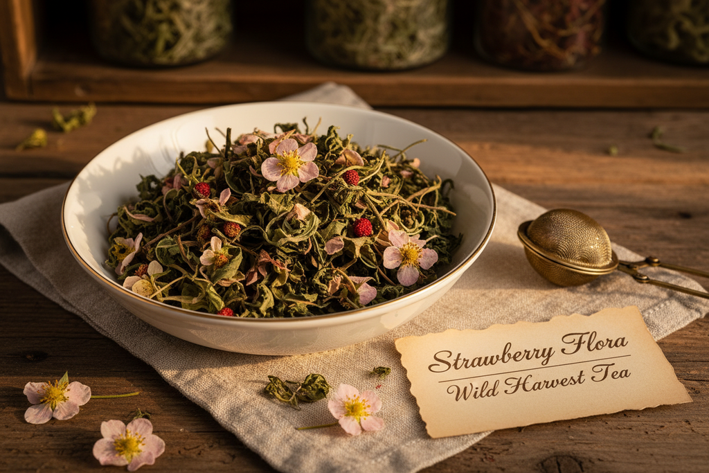 Strawberry Flora - Wild Harvest Tea loose leaf